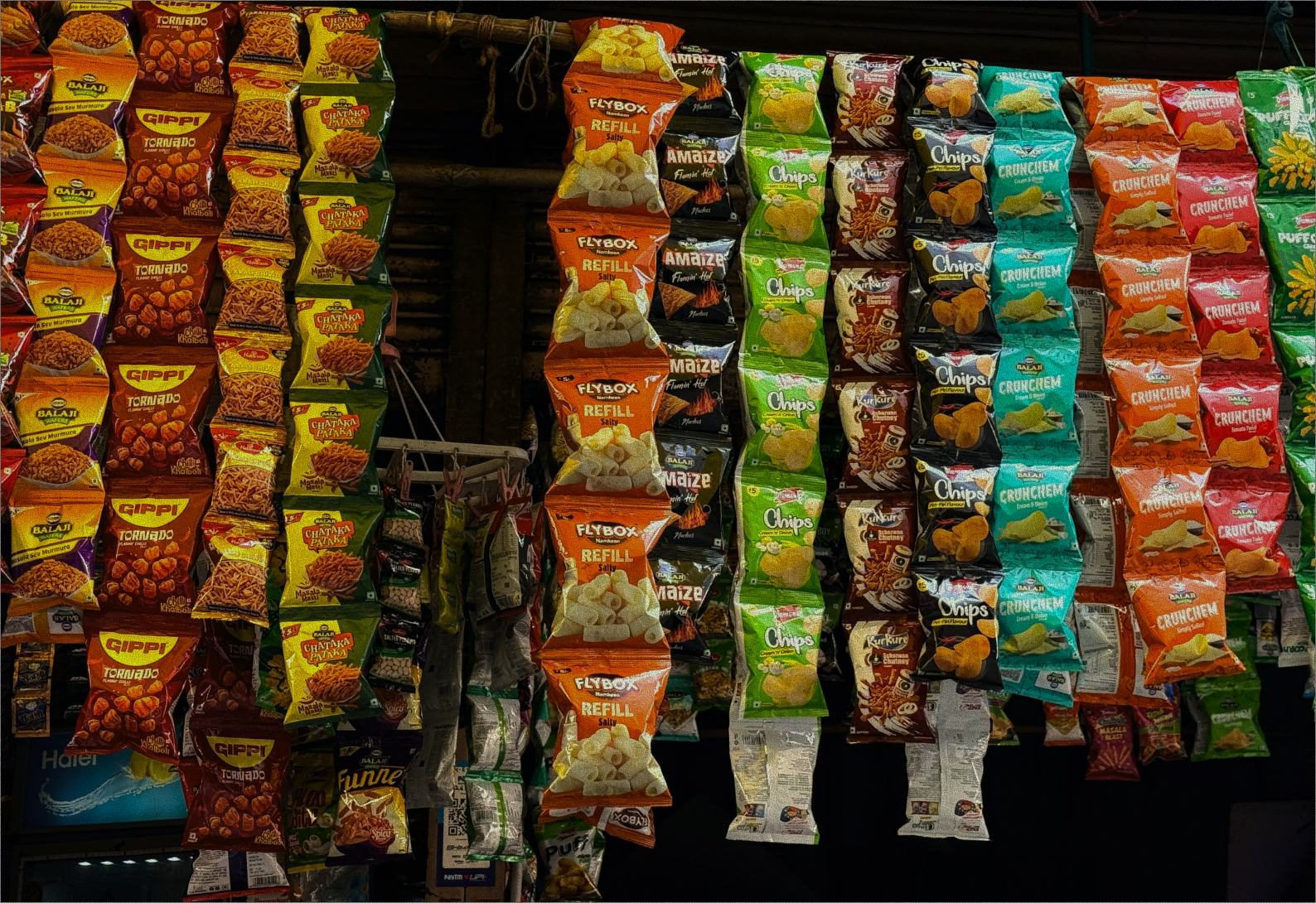 Hanging SKUs — the original planogram